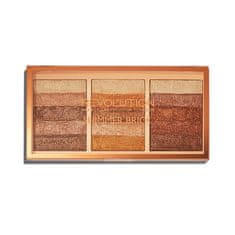 Makeup Revolution Rozjasňovač Mix Shimmer Brick Palette