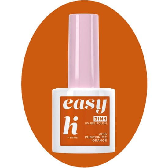 HI HYBRID Easy 3W1 Hybridní lak #616 Pumpkin Pie Orange 5ml