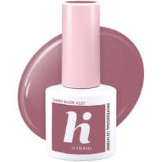 HI HYBRID Hybridní lak č. 227 Deep Nude 5 ml