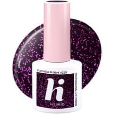 HI HYBRID Hybridní lak č. 228 Fuchsia Blush 5 ml