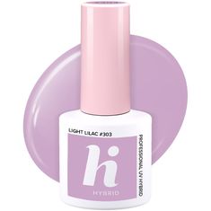 HI HYBRID Unicorn Hybridní lak č. 303 Light Lilac 5ml