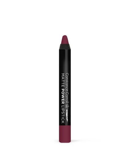 CONSTANCE CARROLL Rtěnka Matte Power Crayon č. 10 Red Wine