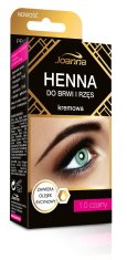 Joanna Henna Eyebrow &amp; Eyelash Creme No 1.0 Black 15Ml