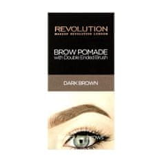 Makeup Revolution Pomáda na obočí Pomade Do Brwi Dark Brown