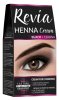 Verona Revia Henna krém na obočí černý 15 ml