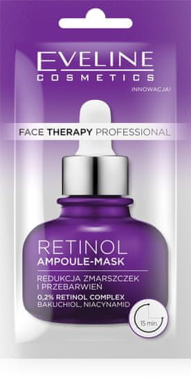 Eveline Face Therapy Professional Maska-Ampułka Retinol 8Ml