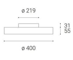 LED2 LED2 1234051D ROTO 40, W DIM 40 plus 8 2700K/3200K/4000K