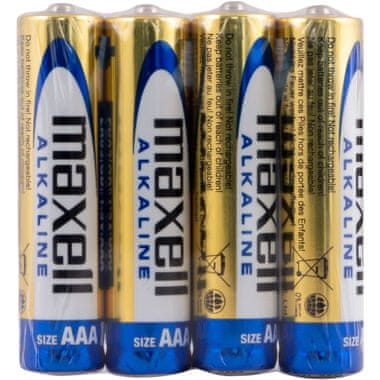 baterie AAA Maxell LR03 4S AAA Power Alkaline