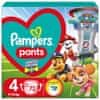 Active Baby Pants Paw Patrol Kalhotkové plenky vel. 4 (72 ks plenek) 9-15 kg