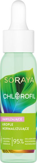 Soraya Chlorofyl Hydratační normalizační kapky pro mladou pleť 30ml