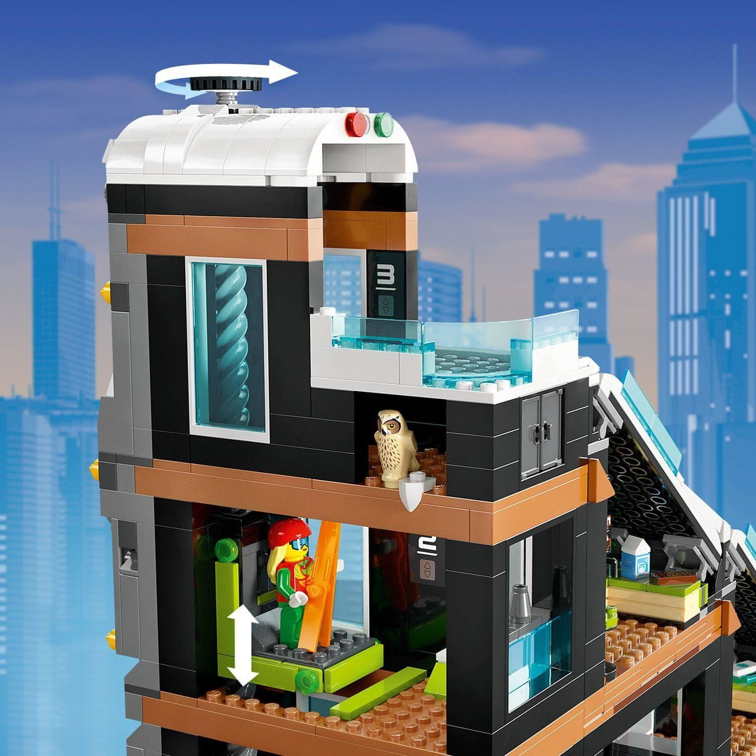 LEGO City 60366 Lyžiarsky a lezecký areál