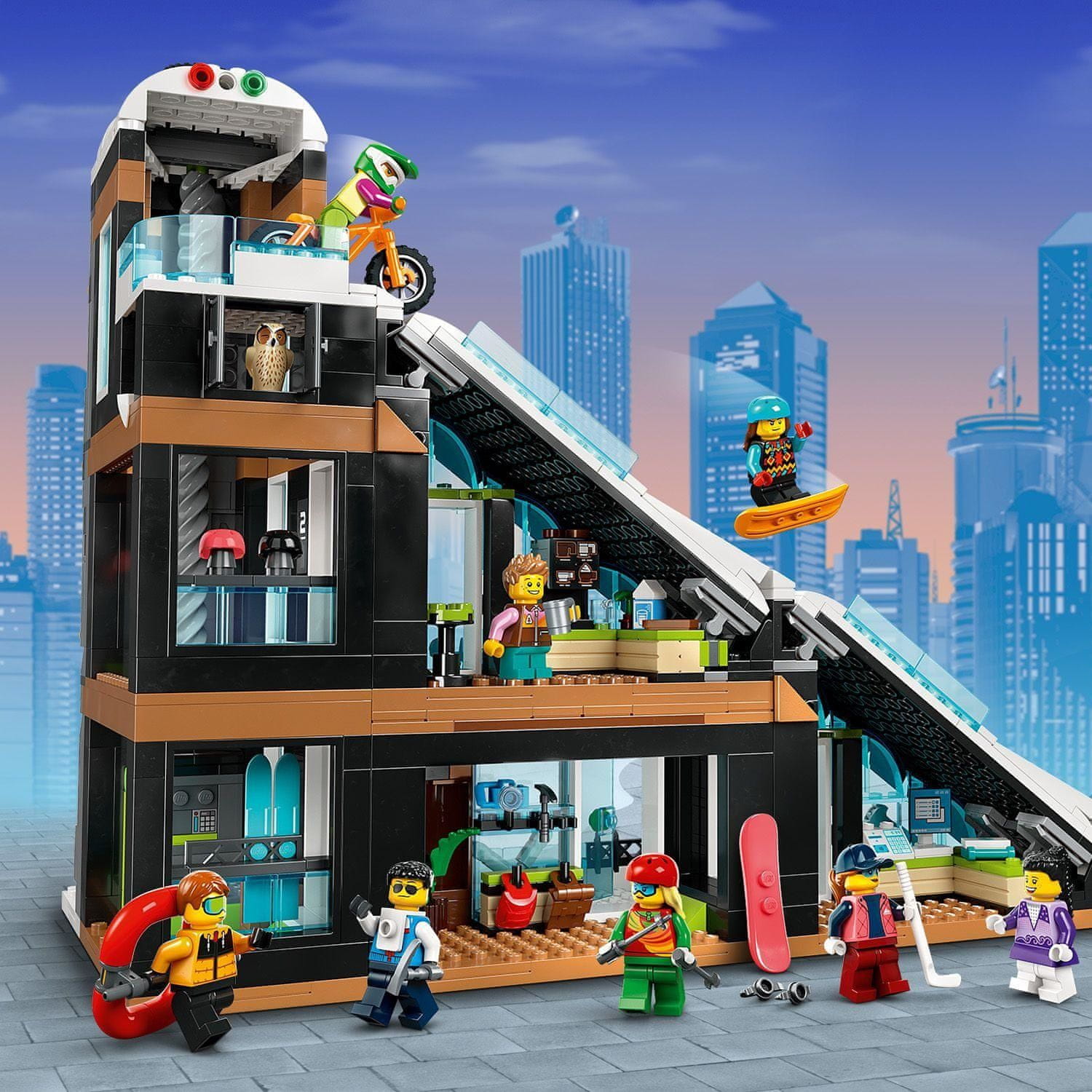 LEGO City 60366 Lyžařský a lezecký areál