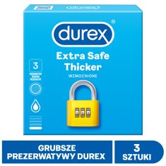 Durex Extra bezpečné kondomy 3 ks