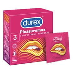 Durex Kondomy Pleasuremax 3 ks