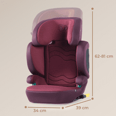 Kinderkraft XPAND 2 i-Size ISOFIX system 2023 CHERRY PEARL