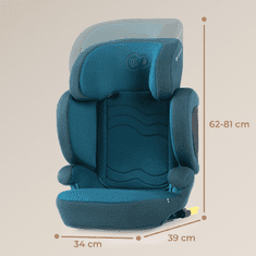 Kinderkraft XPAND 2 i-Size ISOFIX system 2023 HARBOUR BLUE - rozbaleno