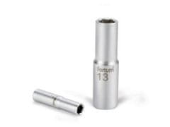 Fortum Hlavice nástrčná (4701527) hlavice nástrčná prodloužený, 1/4&quot;, 14mm, L 50mm, 61CrV5