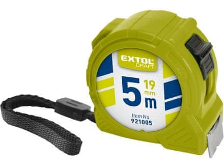 Extol Premium Svinovací metr (921005) 5m, š. pásku 19mm