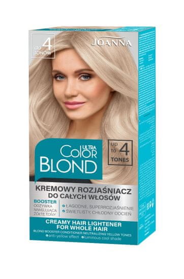 Joanna Krémový zesvětlovač Ultra Color Blonde pro všechny vlasy - až 4 tóny