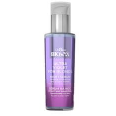 OEM L'biotica Biovax Ultra Violet pro blondýnky Noční sérum Intenzivní hydratace 100 ml