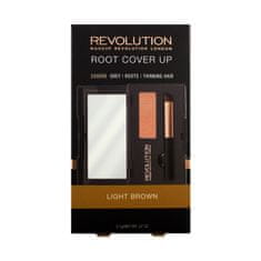 Makeup Revolution Root Cover Up Puder Do Odrostów Light Brown 2,1G