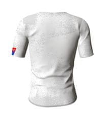 Compressport Training Tshirt - dámské funkční tričko CZECH bílé L