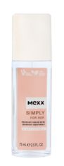 Mexx Simply For Her Dezodorant Naturalny Spray 75ml