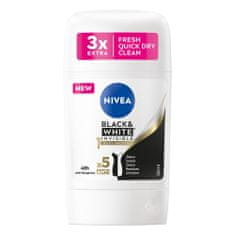 Nivea Dezodorant W Sztyfcie Damski Black &amp; White Invisible Silky Smooth 50Ml