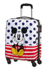 American Tourister Dětský kufr DISNEY LEGENDS Spinner 55cm Mickey Blue Dots