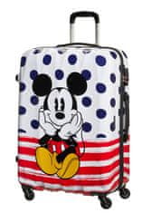 American Tourister Dětský kufr DISNEY LEGENDS Spinner 75cm Mickey Blue Dots