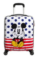 American Tourister Dětský kufr DISNEY LEGENDS Spinner 55cm Mickey Blue Dots