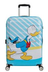 American Tourister Dětský kufr WAVEBREAKER DISNEY Spinner 67cm Donald Blue Kiss