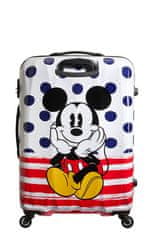 American Tourister Dětský kufr DISNEY LEGENDS Spinner 75cm Mickey Blue Dots