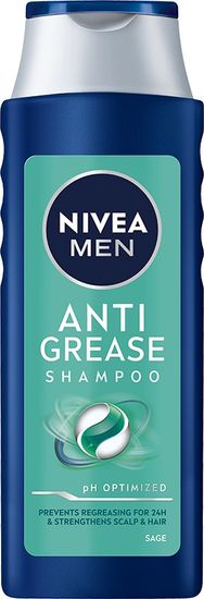 Nivea Šampon pro muže na mastné vlasy a pokožku hlavy Anti Grease 400ml