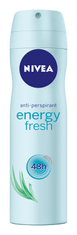 Nivea Dezodorant Energy Fresh Spray Damski 150ml