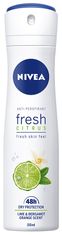 Nivea Dezodorant Fresh Citrus Spray Damski 150ml