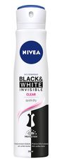 Nivea Dezodorant Invisible Clear Spray Damski 250ml