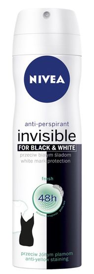 Nivea Dezodorant Invisible Fresh Spray Damski 150Ml