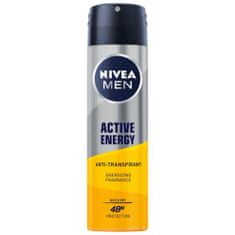 Nivea Pánský dezodorant Active Energy Spray Męski 150Ml