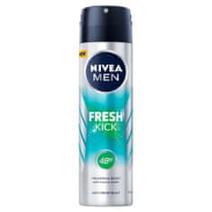 Nivea Dezodorant pro muže Fresh &amp; Kick Spray Męski 150Ml