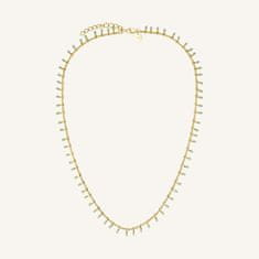 Rosefield náhrdelník zlaté barvy Drop Chain JNDCG-J680