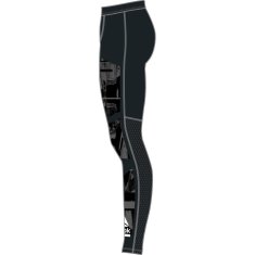 Reebok Kalhoty na trenínk černé 182 - 187 cm/L Compression