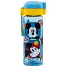 Stor Hranatá plastová láhev MICKEY MOUSE Lock, 550ml, 74302