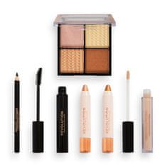 Makeup Revolution Získejte vzhled Metallic Glam Christmas Set