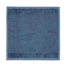 Möve Bambusový ručník 30 x 30 cm šedo-modrý