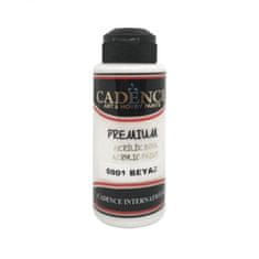 Cadence Akrylová barva Premium - bílá / 120 ml