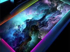Verk Podložka pod myš s LED RGB Cosmos 80x30 cm
