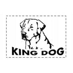 KINGDOG KingDog Černé Voděodolný lehátko pro psy 75x65 cm