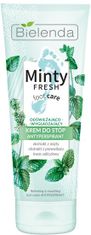 OEM Bielenda Minty Fresh krém proti pocení nohou Osvěžující a vyhlazující 100