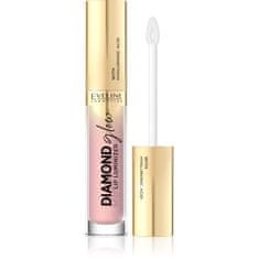 OEM Eveline Diamond Glow Lip Luminizer lesk na rty s kyselinou hyaluronovou č. 03 4,5 ml